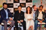 Alia Bhatt, Sidharth Malhotra, Fawad Khan, Karan Johar at Kapoor and Sons Success Meet on 25th March 2016